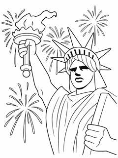 Independence Day (U.S.) | Free Coloring Pages | crayola.com