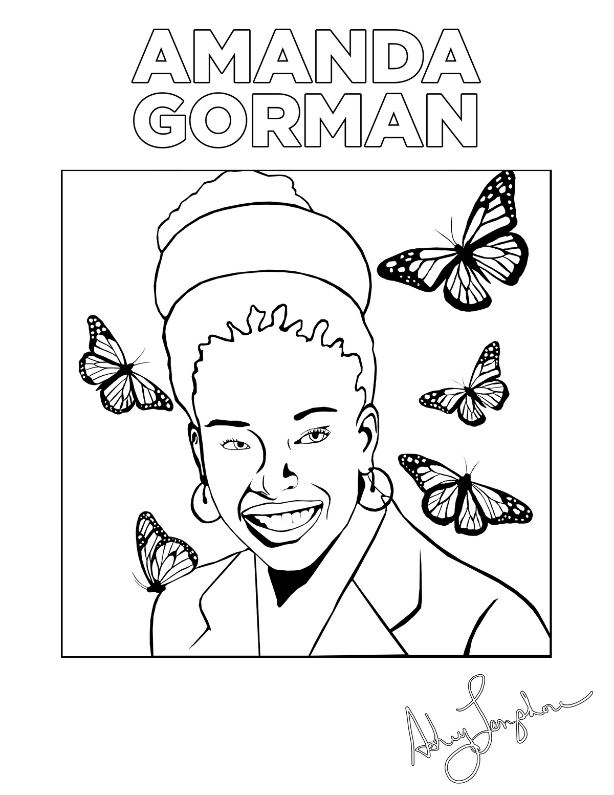 Amazon.com: Amanda the Adventurer Coloring Book Cute Character for Fan Men  Teen Women Kid Student: A Jumbo Colouring for Kids Ages 4-7,8-12, Girls, ...