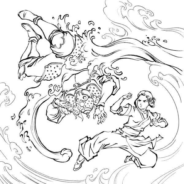 Avatar: The Last Airbender Coloring Book TPB