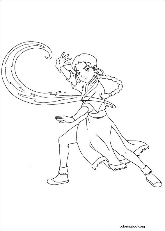 Avatar, The Last Airbender coloring page (024) @ ColoringBook.org