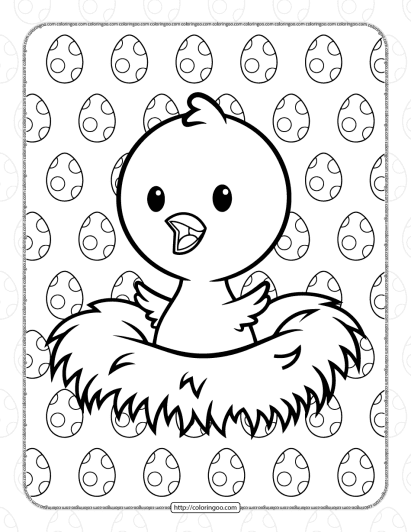 Chicken Coloring Pages