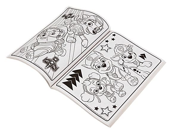 Crayola 96 Page Paw Patrol Coloring Book - Office Depot