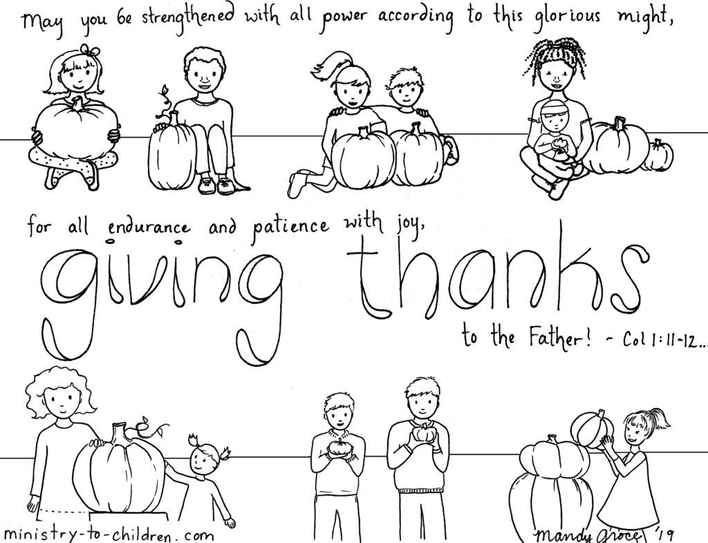 Thanksgiving Coloring Pages (Free Printable for Kids)