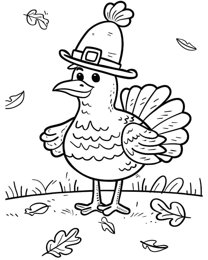 Thanksgiving Coloring Pages - Makenstitch