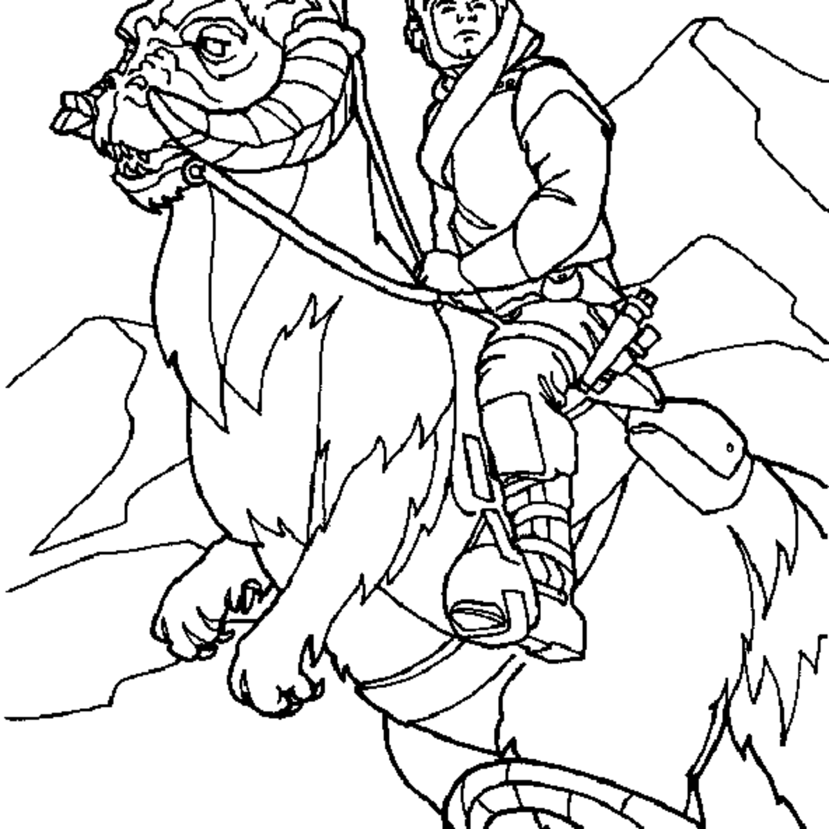 Star Wars Printable Coloring Pages - HubPages