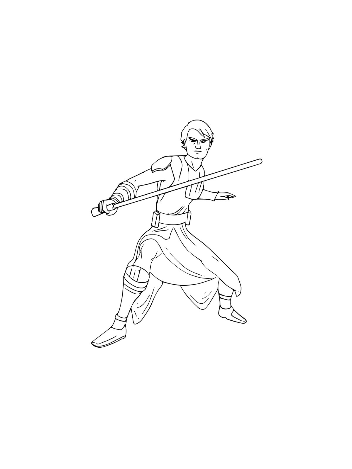 Luke Skywalker coloring pages