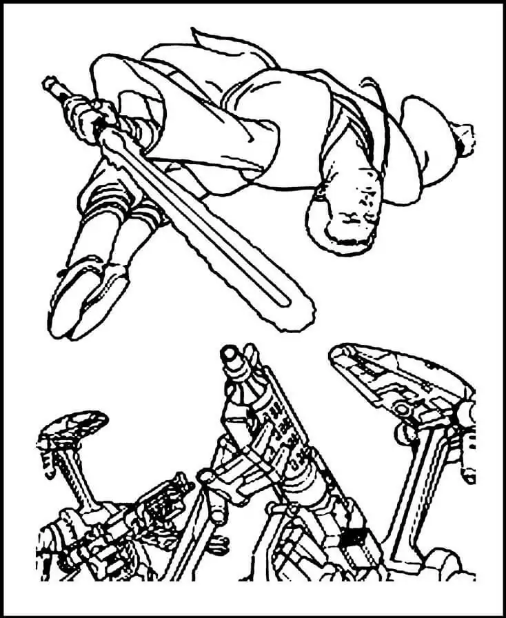 Luke Skywalker Coloring Pages to Print - Free Printable Coloring Pages