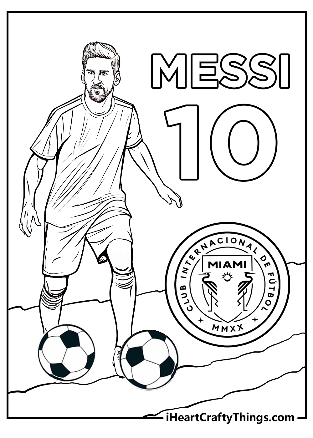 Football player (soccer player) – Coloringbook.pics