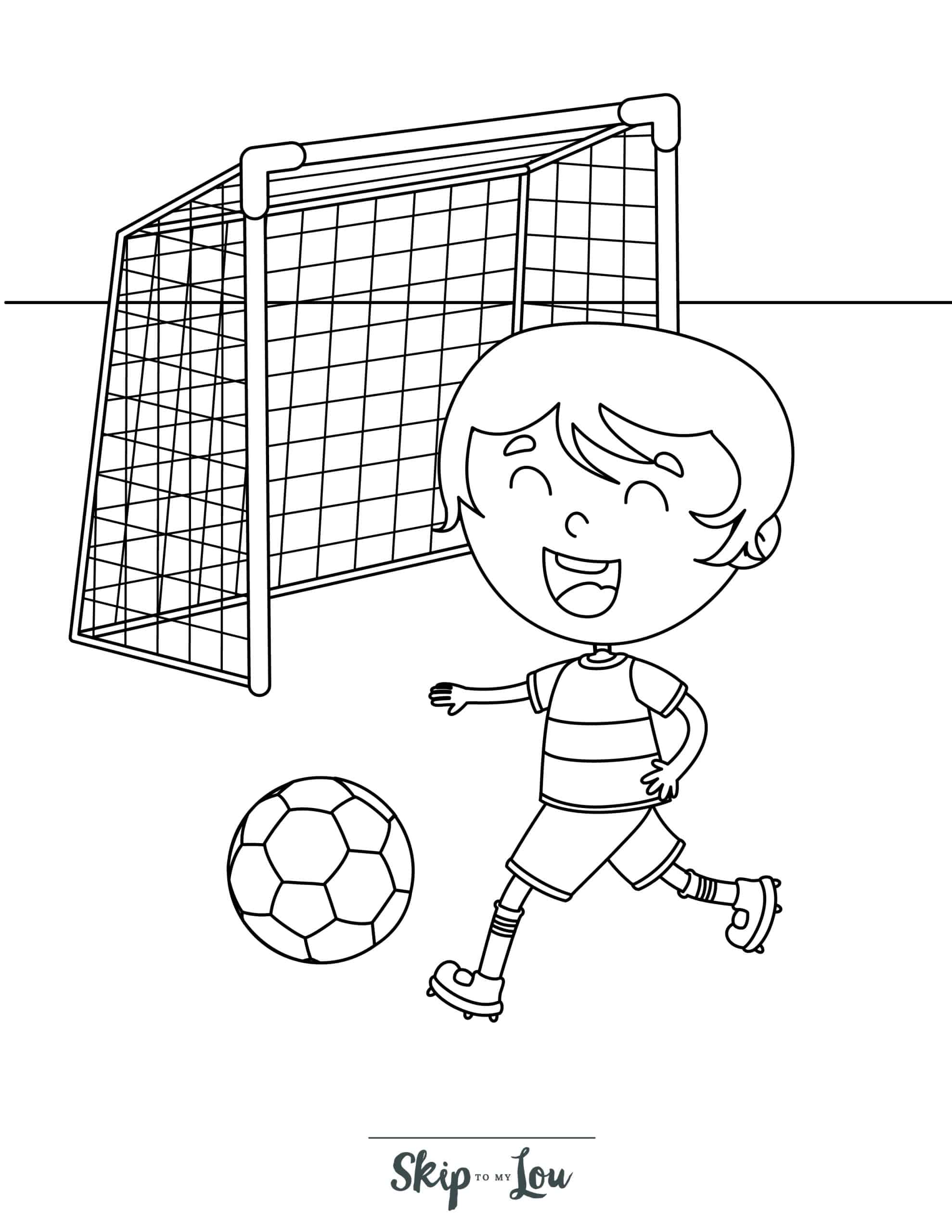 Printables Barbie Soccer Player Coloring Page