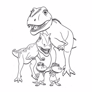 Dinosaur Train coloring pages - Colorint