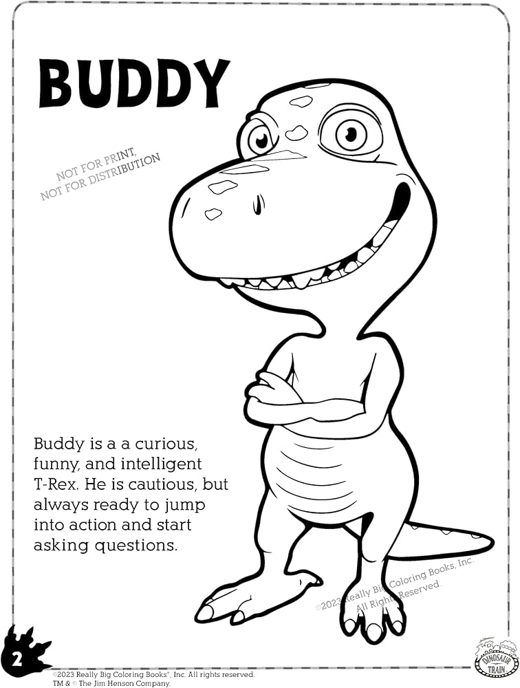 Dinosaur Train Coloring Book, Official : Amazon.com.au: Books