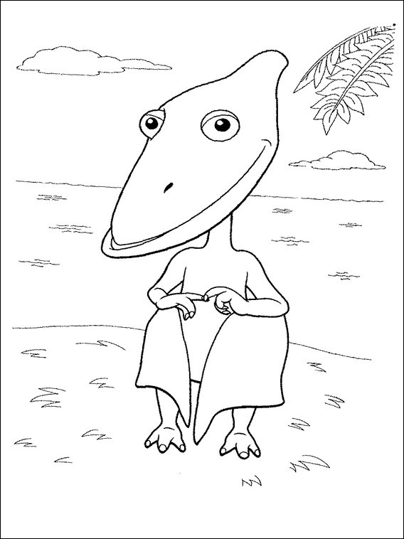 Coloring Book Dinosaur Train 4