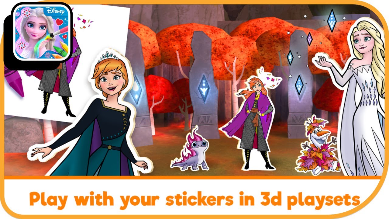 Disney Coloring World - Drawing Games for Kids #6 | StoryToys | Educational  | Game for Kids | HayDay