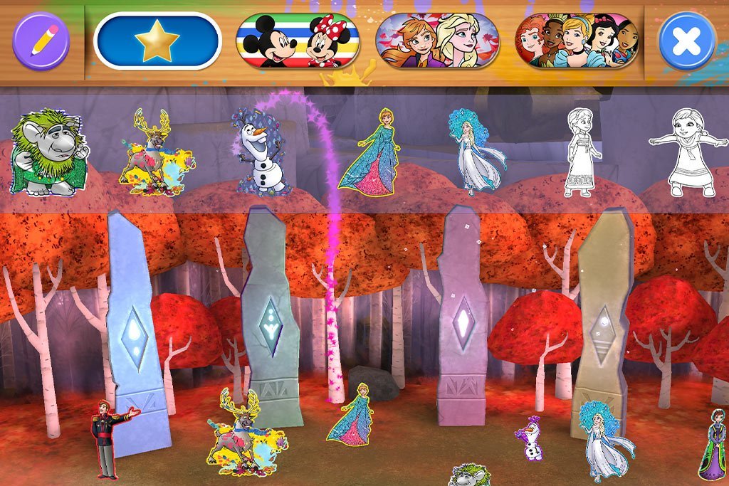 Disney Coloring World | StoryToys Kids Apps