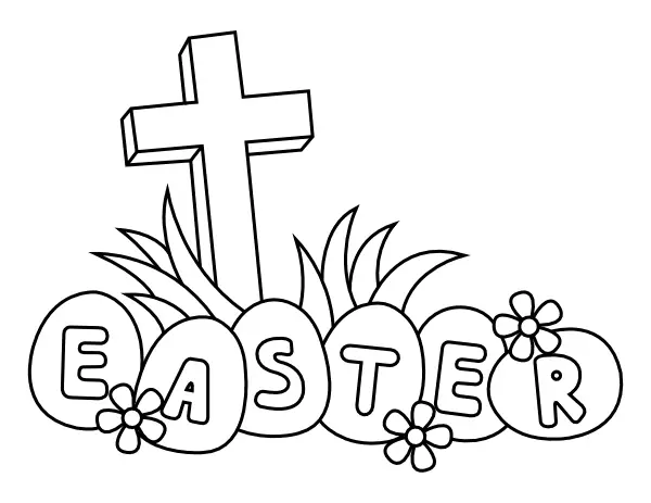 Religious Easter Coloring Pages to Print - Free Printable Coloring ...