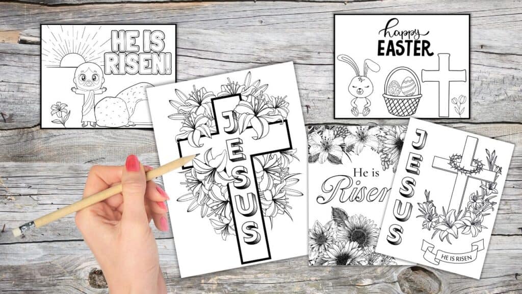 Free Printable Christian Easter Coloring Pages