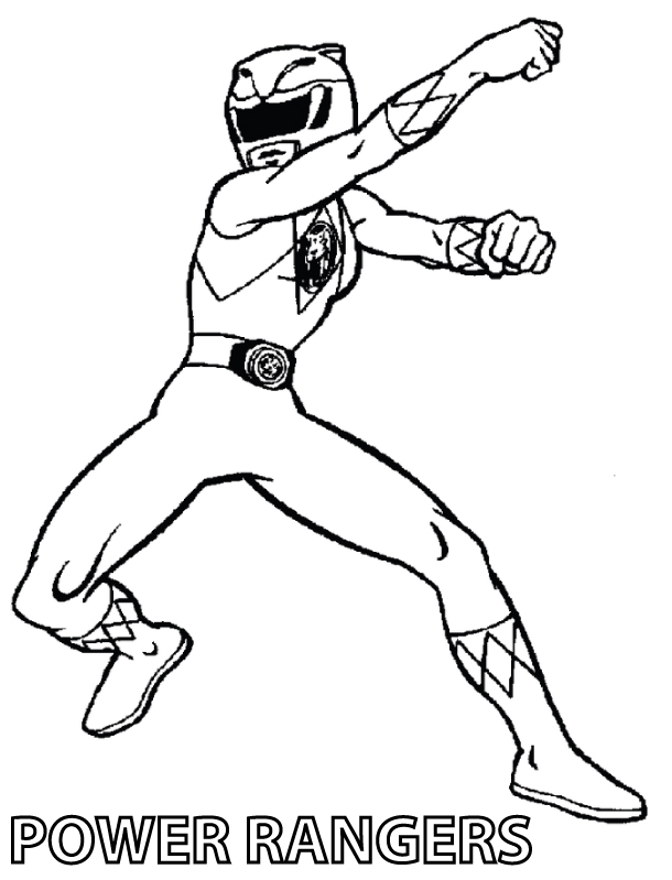 Free Printable Power Rangers Coloring Pages and More | Lil Shannie.com