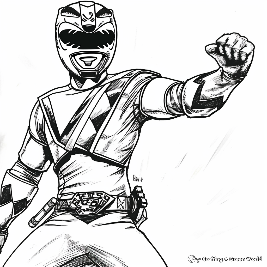 Power Rangers Coloring Pages - Free & Printable!