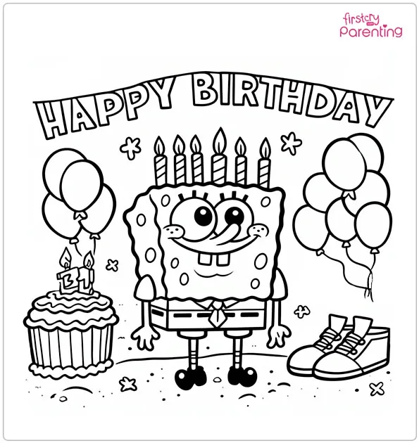 25 Spongebob Coloring Pages - Free Printable, Sheets and Images ...