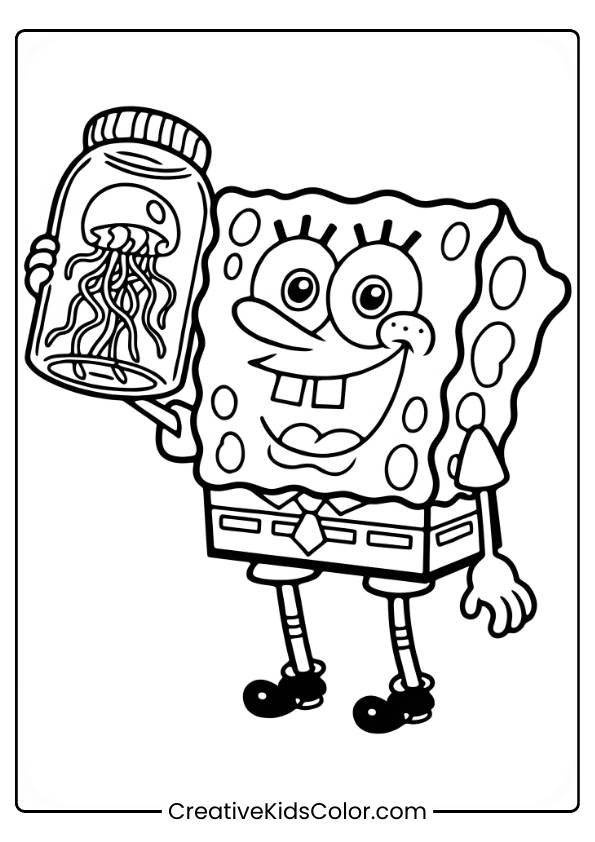 Spongebob Coloring Pages (50+ Free Printable PDF)