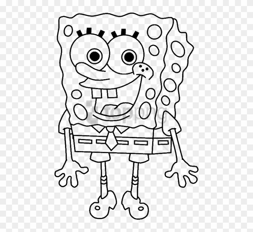 Free Png Download Spongebob Squarepants Colouring Pages - Easter ...