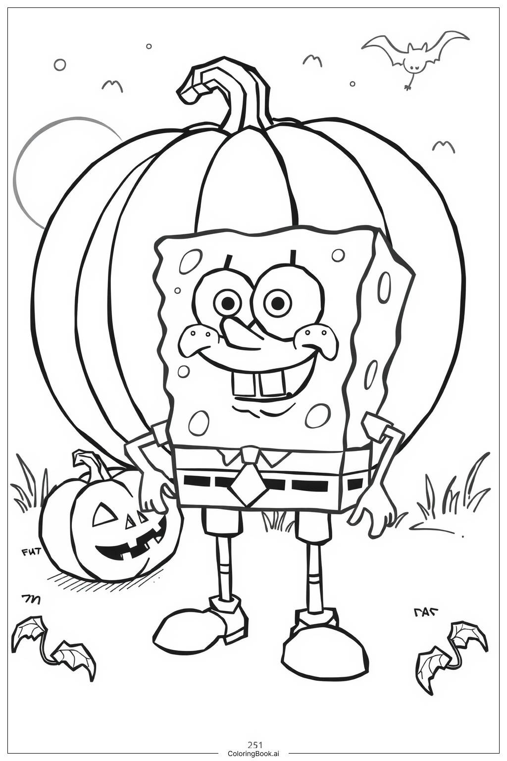 32 spongebob coloring pages (Free PDF & PNG Printables)