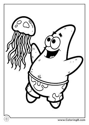 25 Patrick Star Coloring Pages (FREE Printable PDF)