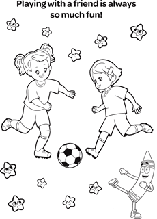 Sports | Free Coloring Pages | crayola.com