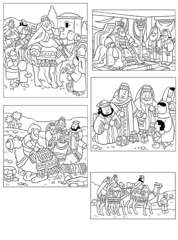 The Nativity Story: Happy Birthday, Jesus! Mini Book and Coloring ...