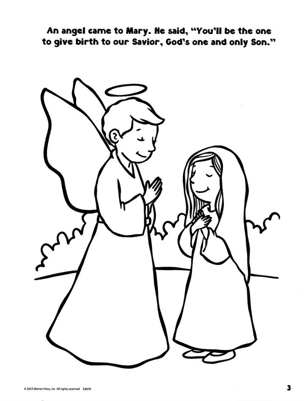 Childhood of Jesus Coloring Book – Holy Heroes