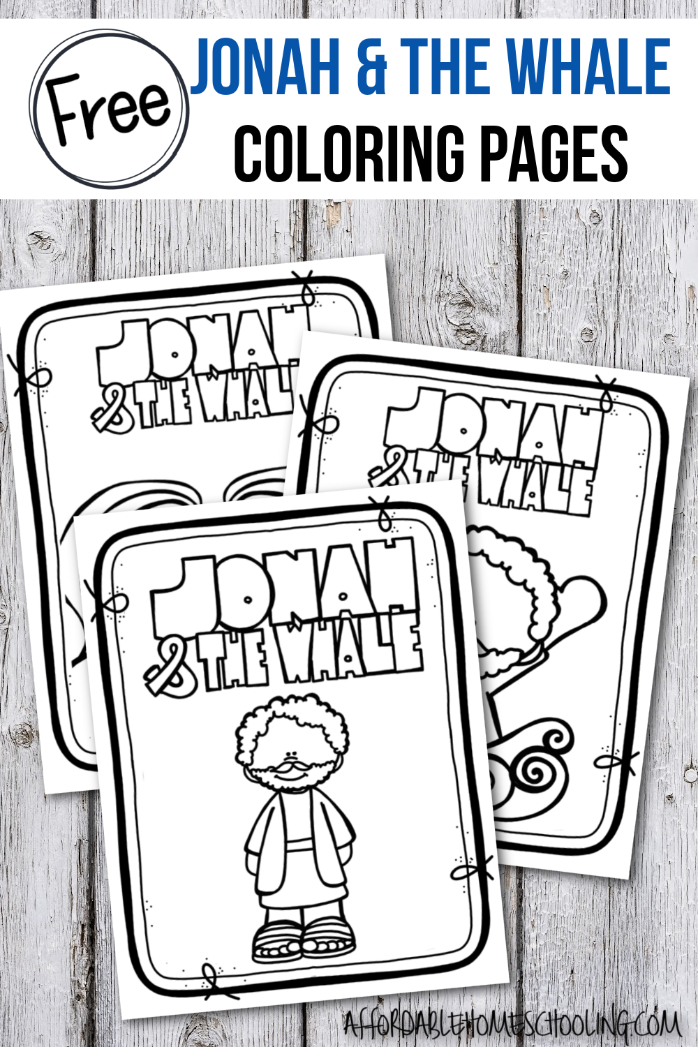 Jonah and the Whale Coloring Pages