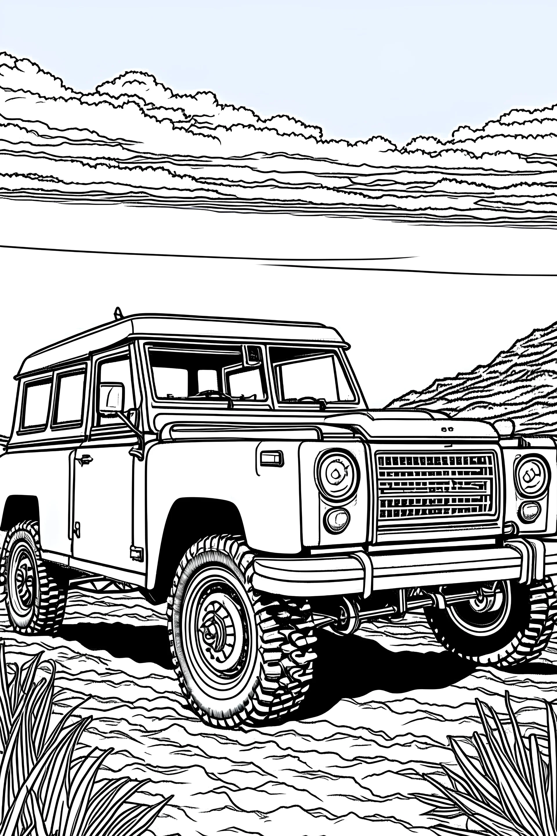Land Rover logo Coloring Page - Funny Coloring Pages