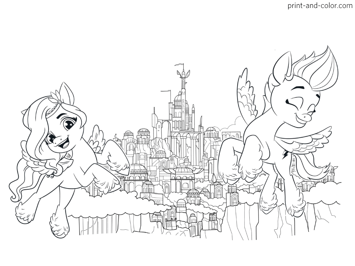 My Little Pony New Generation coloring pages | Print and Color.com