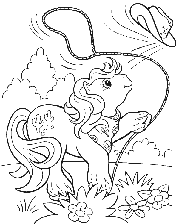 Coloring Page - My little pony coloring pages 3