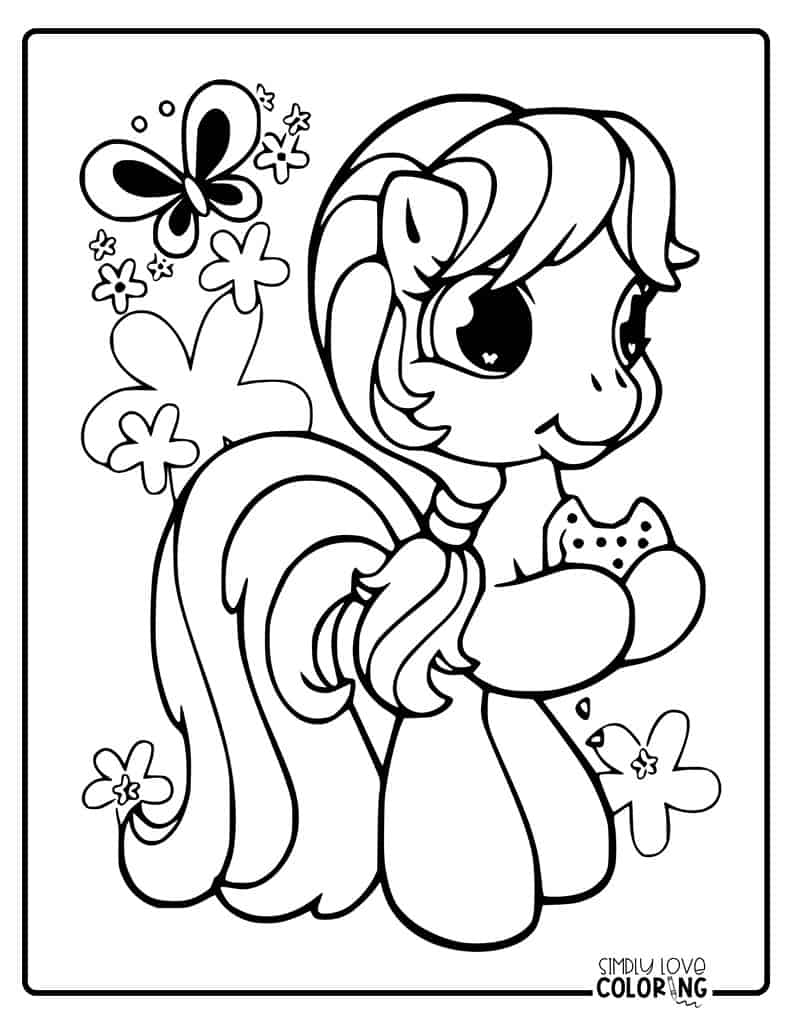 88 My Little Pony Coloring Pages (Free PDF Printables) - Simply ...