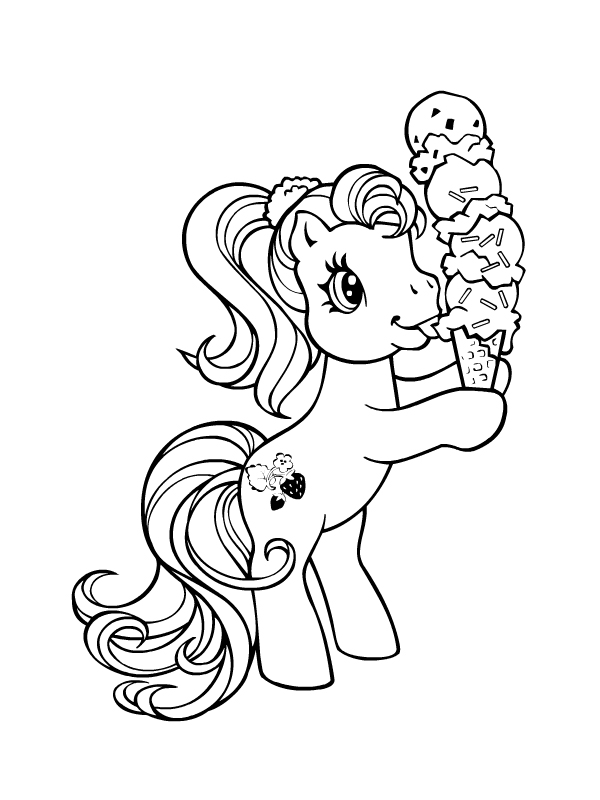 My Little Pony #41986 (Cartoons) – Free Printable Coloring Pages