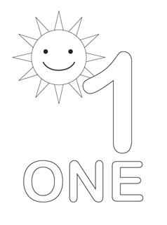 Number/counting crafts and activities. ~ A Day with the De Jongs