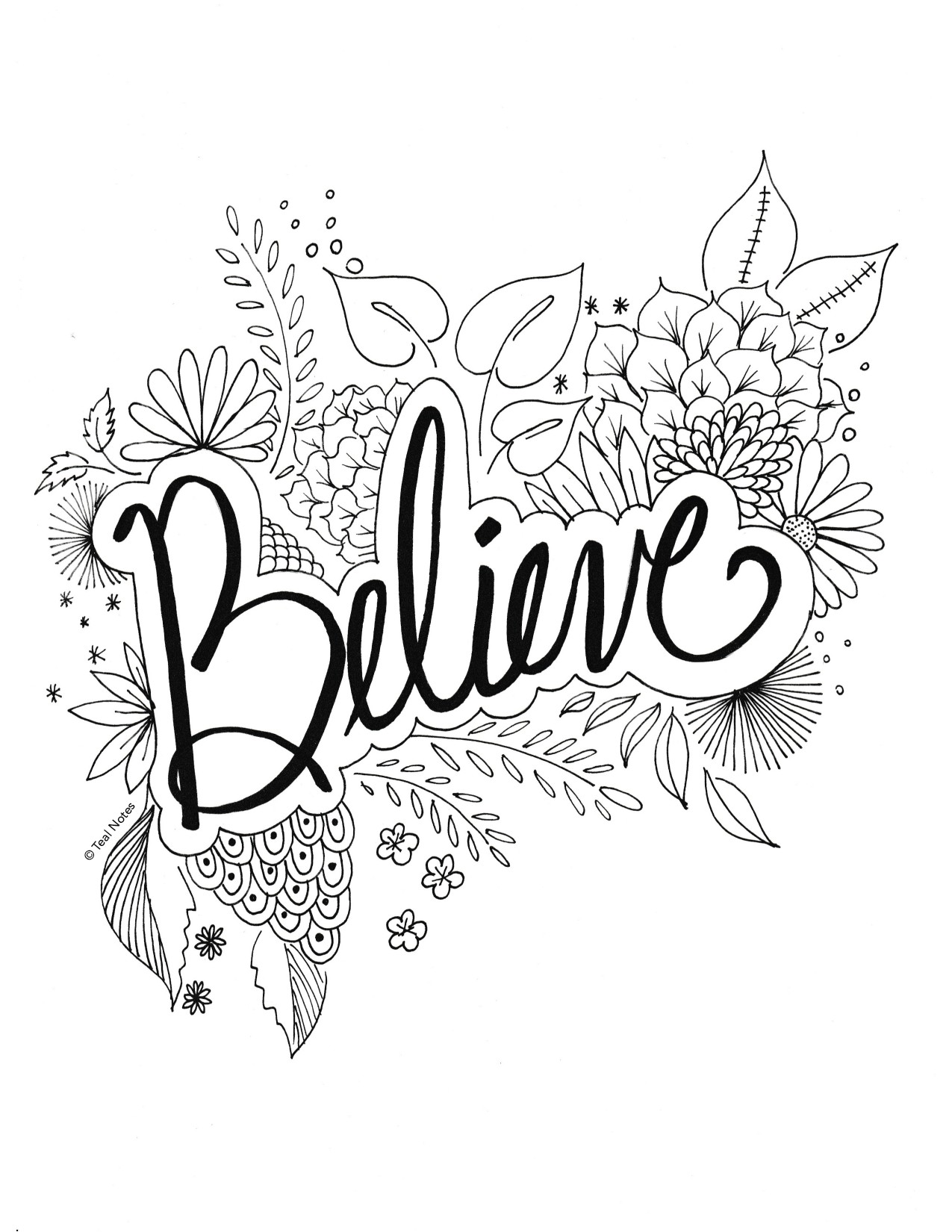 5 Quote Coloring Pages You Can Print And Color On Your Free Time