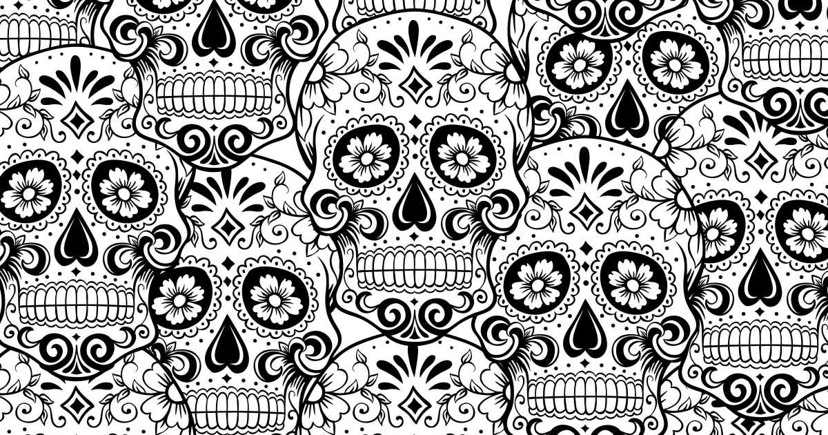 Sugar Skull Coloring Pages - Best Coloring Pages For Kids