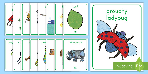 The Grouchy Ladybug Posters (teacher made) - Twinkl