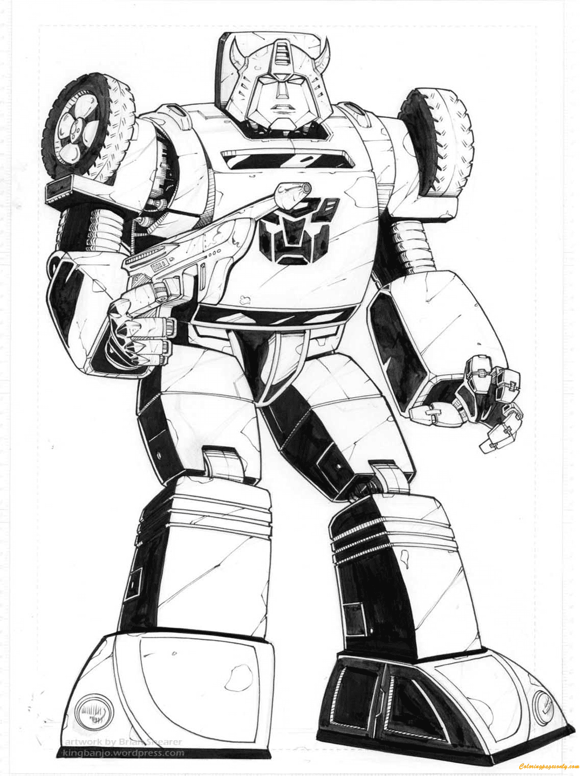 60 Free Transformers Coloring Pages - Artsy Pretty Colors