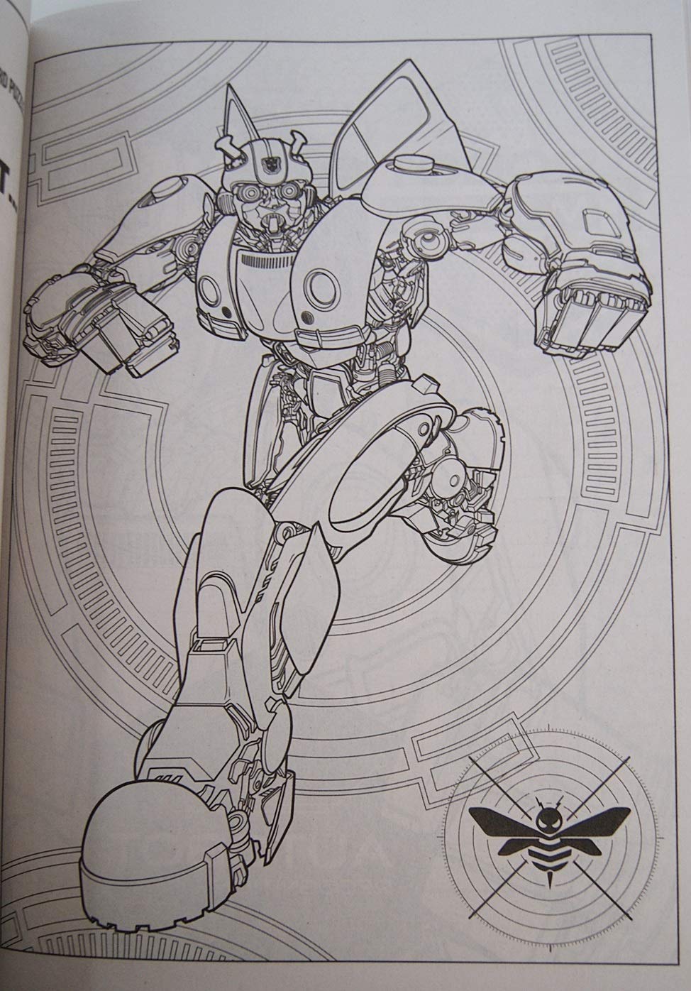 Amazon.com: Transformrs Bumblebee Coloring and Activity Book - 80 ...