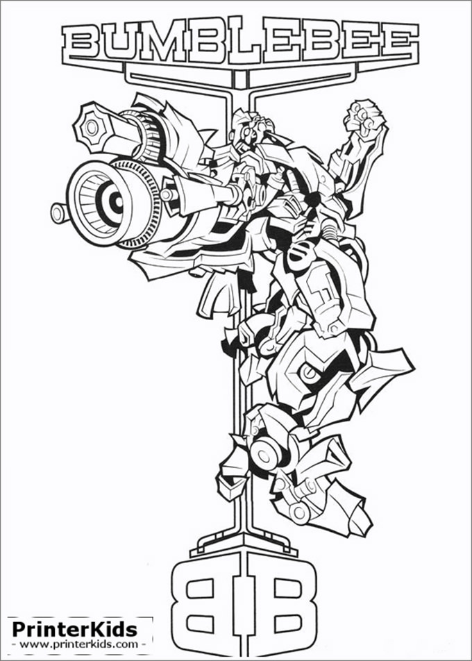 30+ Transformers Colouring Pages
