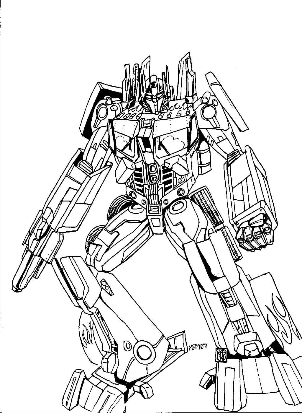 Transformers Coloring Pages – Printable Coloring Pages. FREE