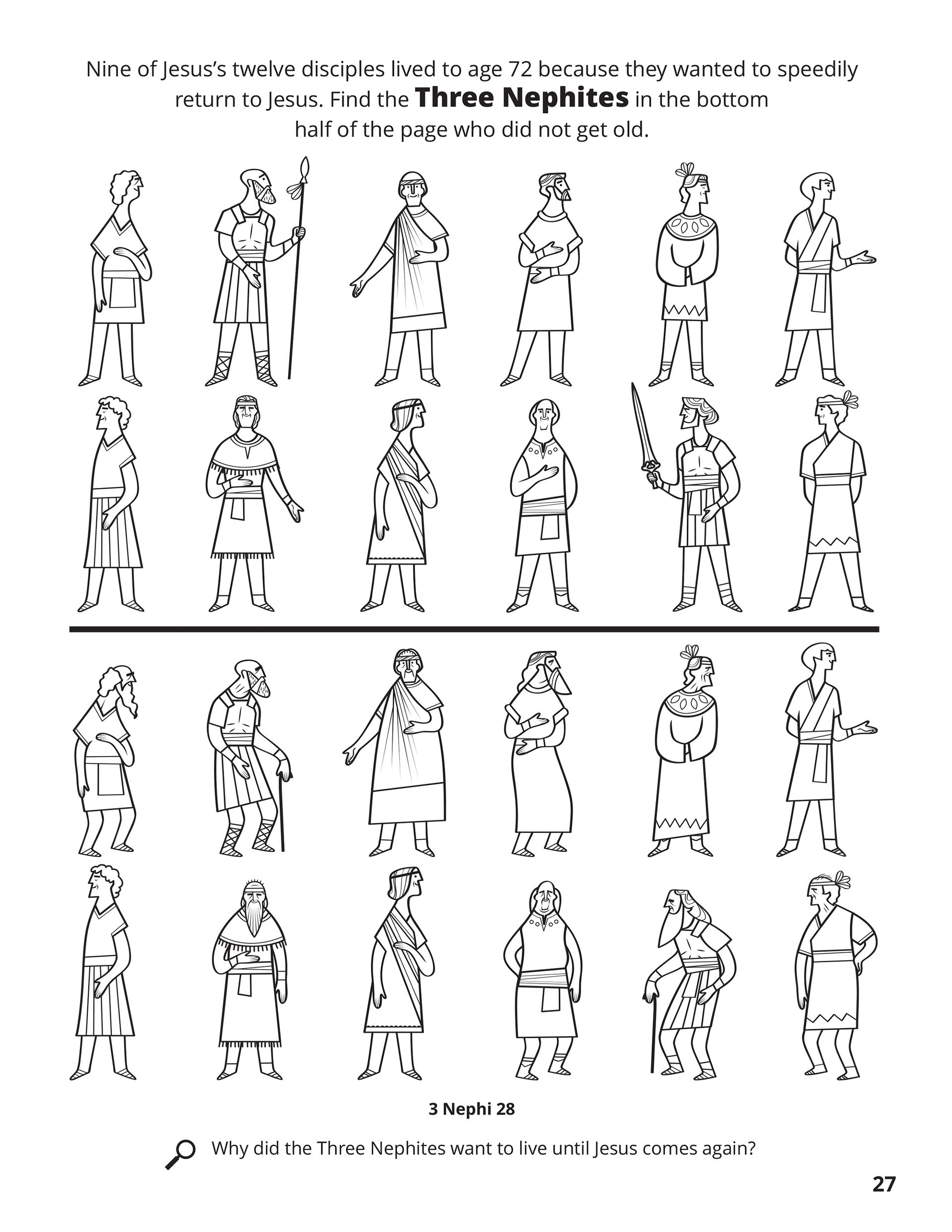 The Twelve Nephite Disciples
