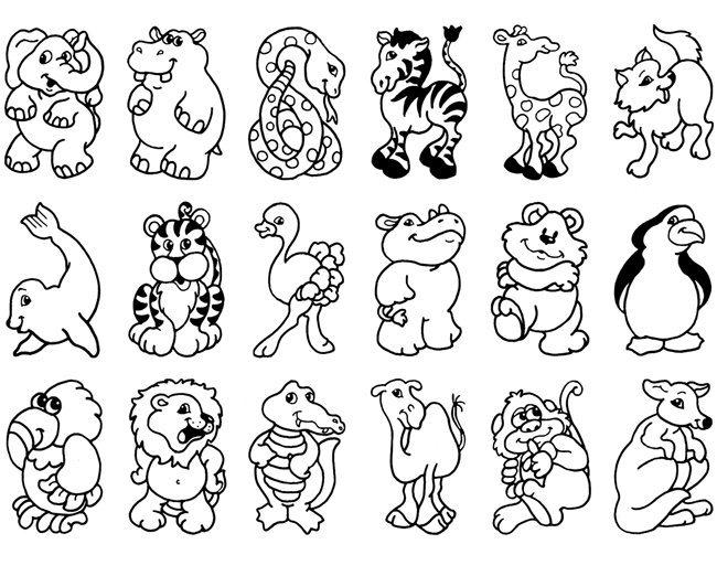Zoo #12640 (Animals) – Free Printable Coloring Pages