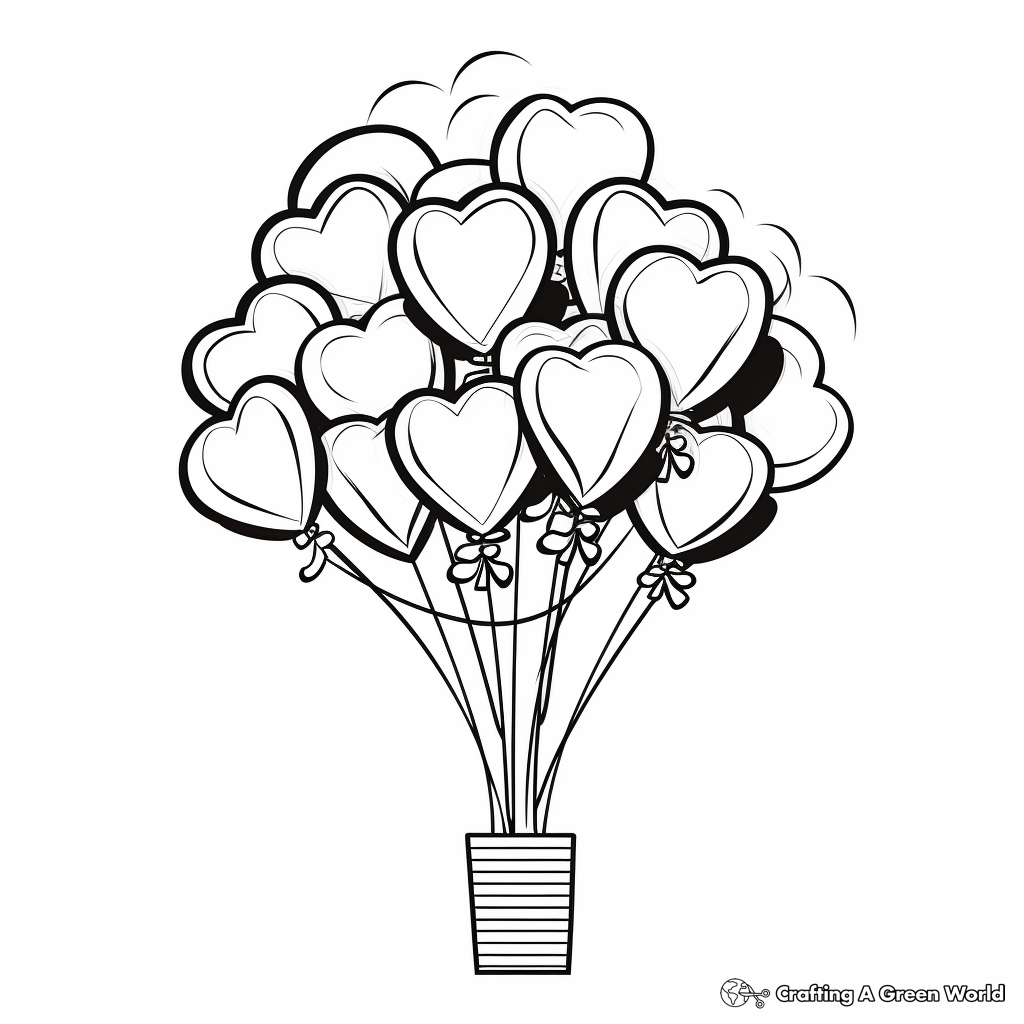 Balloon Coloring Pages - Free & Printable!