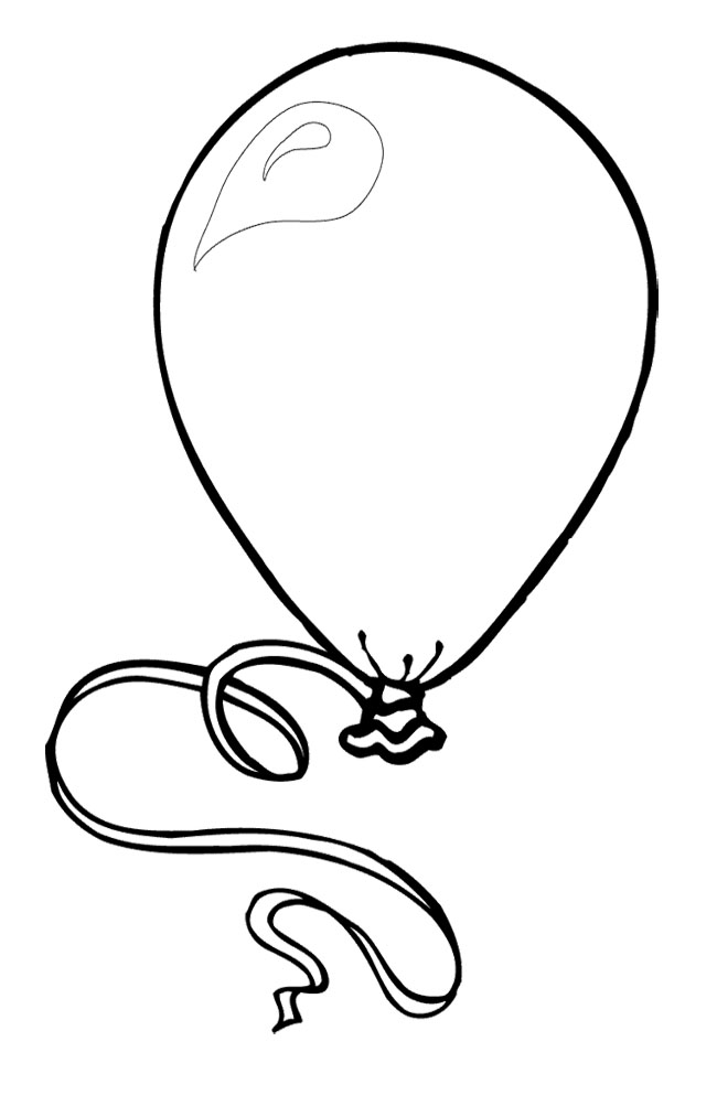 Balloon #169587 (Objects) – Free Printable Coloring Pages