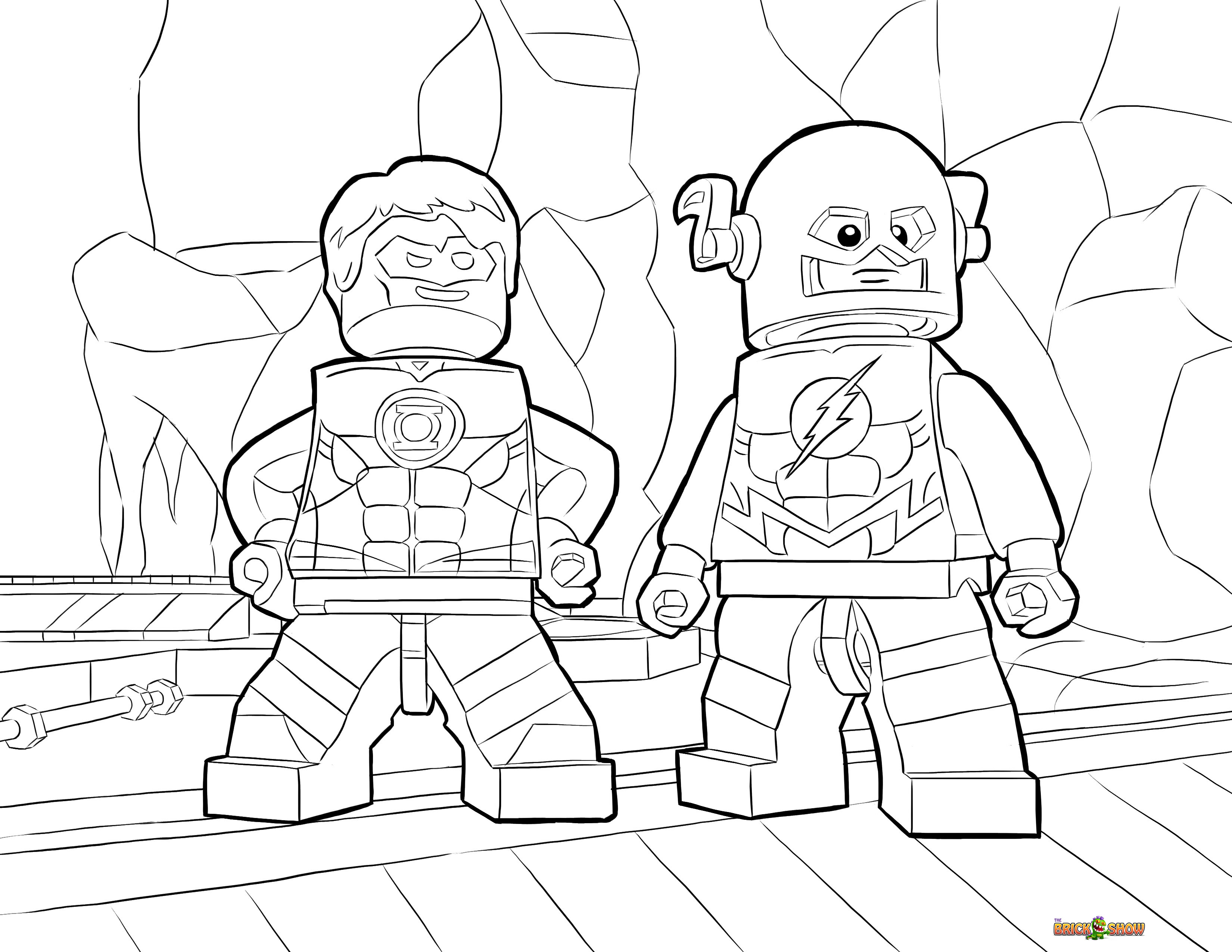 LEGO Batman 3: Beyond Gotham Coloring Pages