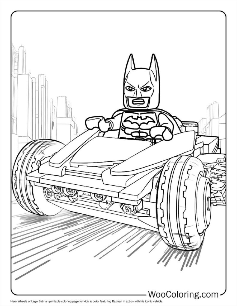 100+ Lego Batman coloring pages (Free PDF To Print) | Woo Coloring